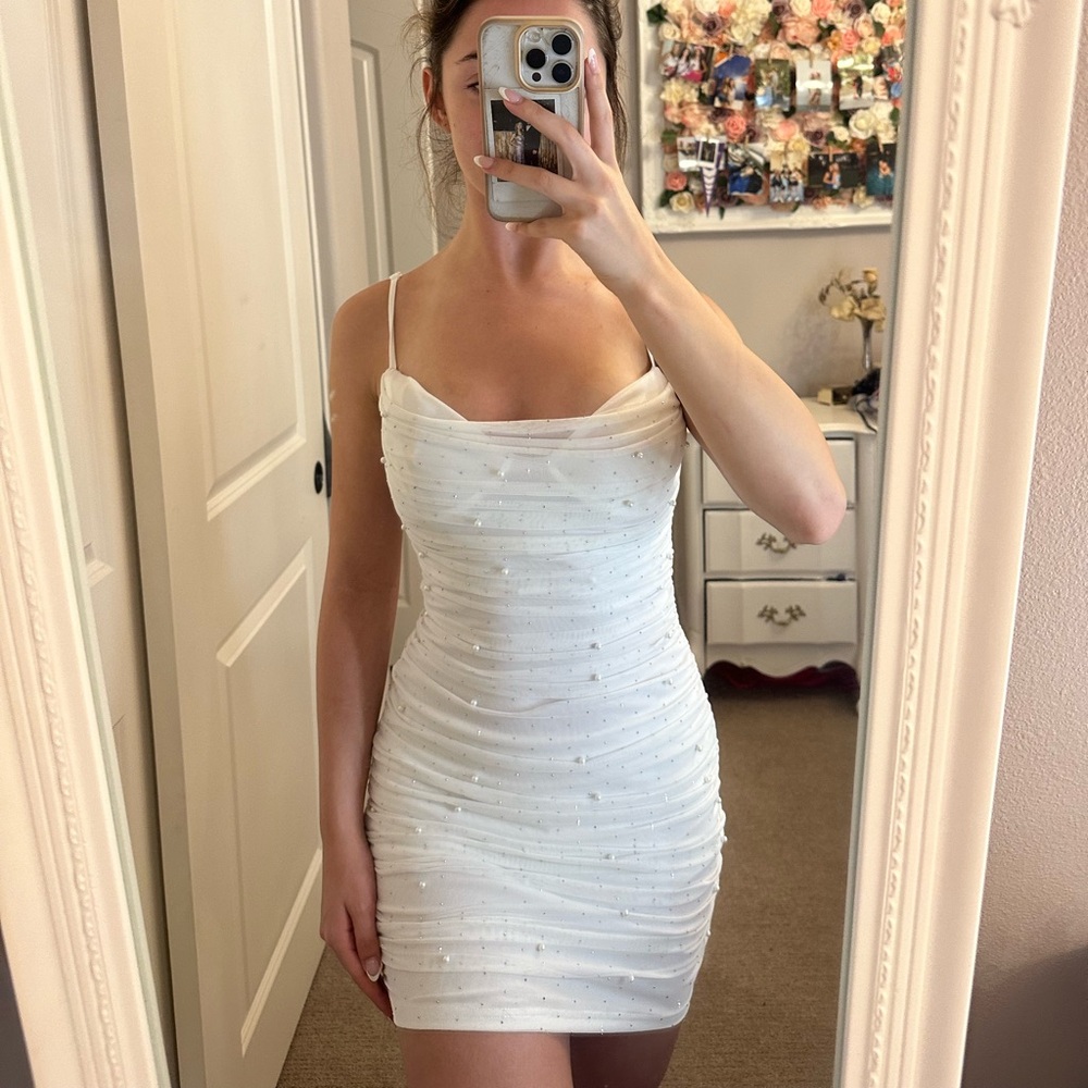 Windsor White Mini Dress